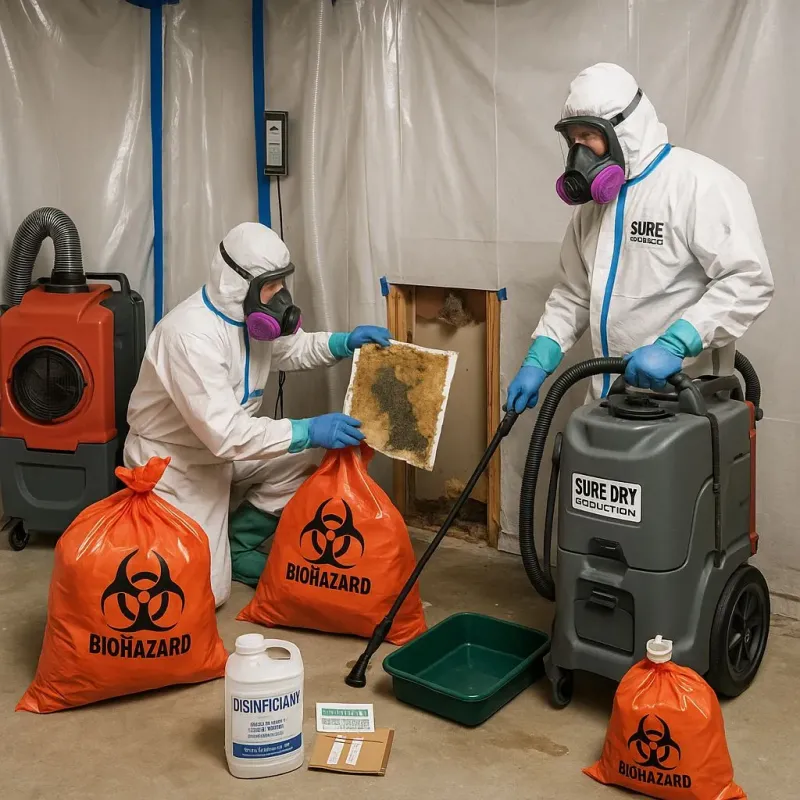 Contaminated Water Handling Protocols process in Harvard, IL