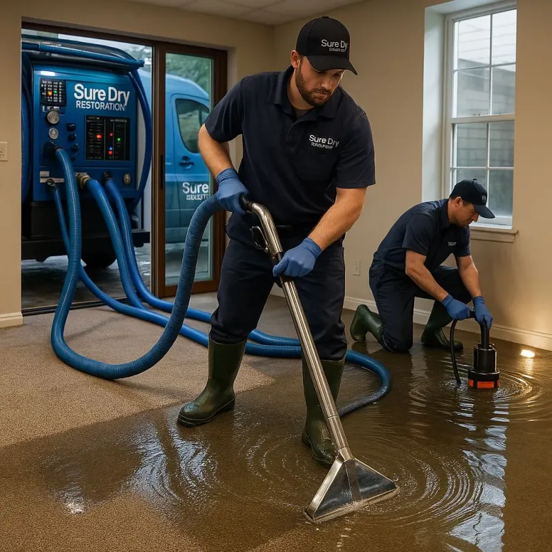 Water Extraction and Removal process in Harvard, IL